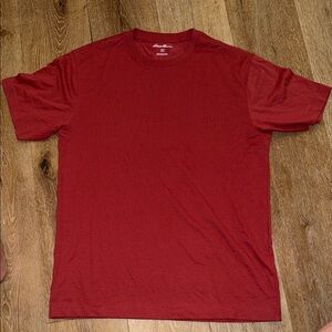 Eddie Bauer Rich Red Short Sleeve Tee